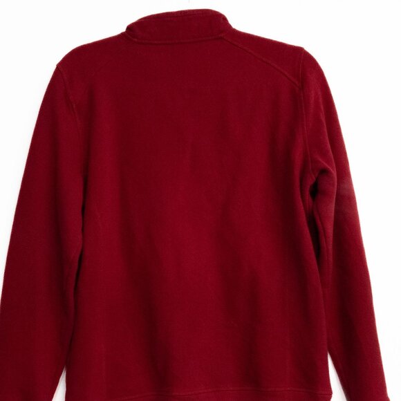 Charles River Mens Half-Zip Pullover Jacket Red Size L - Picture 8 of 8